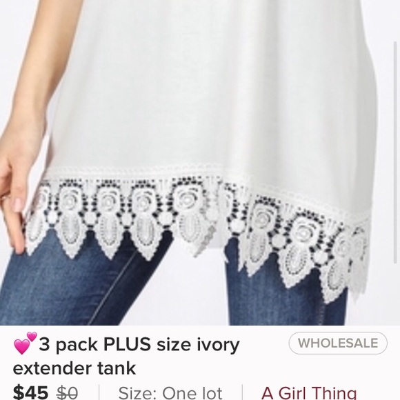 Extended Tank Top Size 2X NWT - Picture 6 of 6